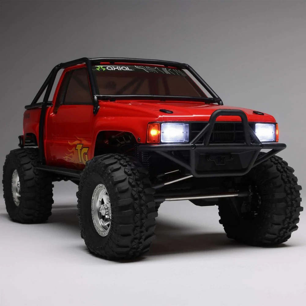Axial SCX10 III 1987 Toyota SR5 1/10 4X4 Rock Crawler Red AXI-2062T2 - Image 24