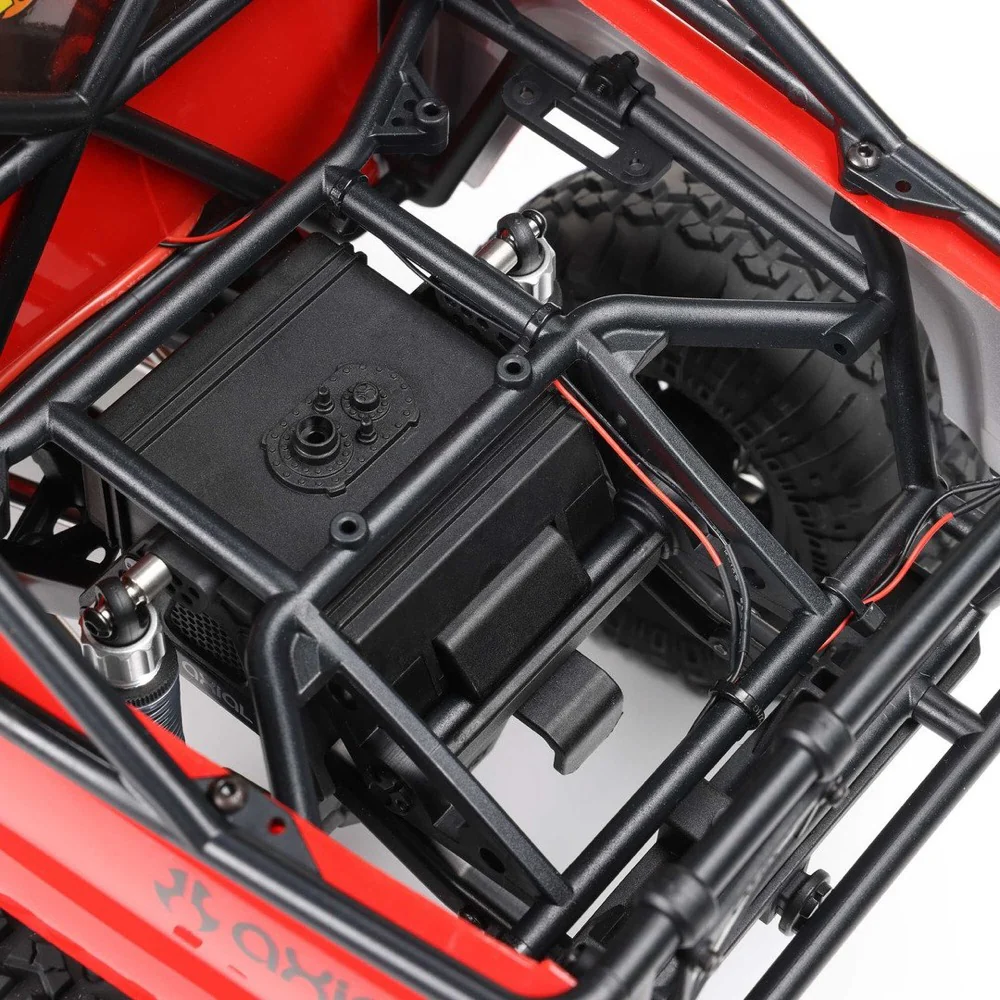 Axial SCX10 III 1987 Toyota SR5 1/10 4X4 Rock Crawler Red AXI-2062T2 - Image 32
