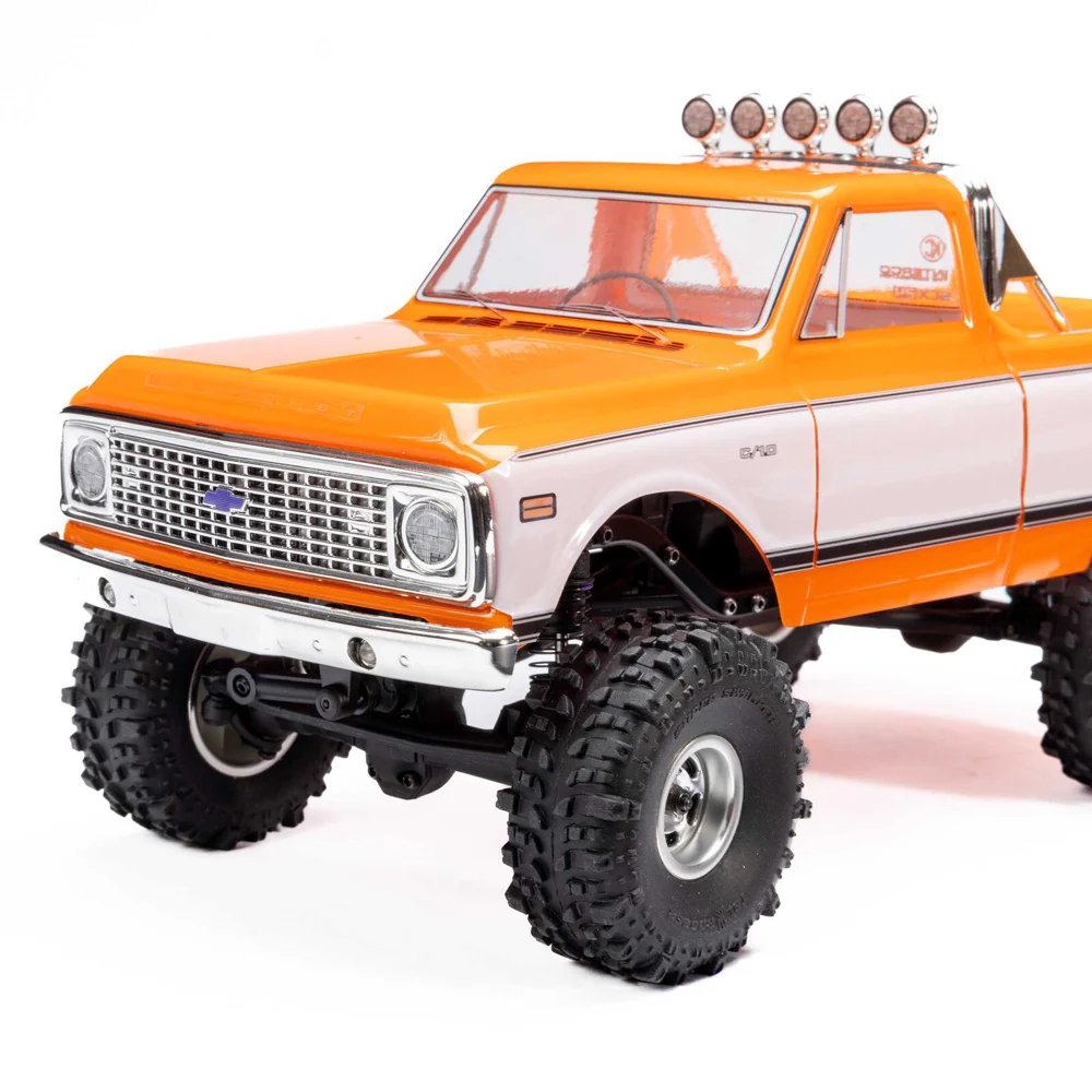 Axial SCX24 Chevrolet C10 4x4 Rock Crawler (Orange) - Image 12