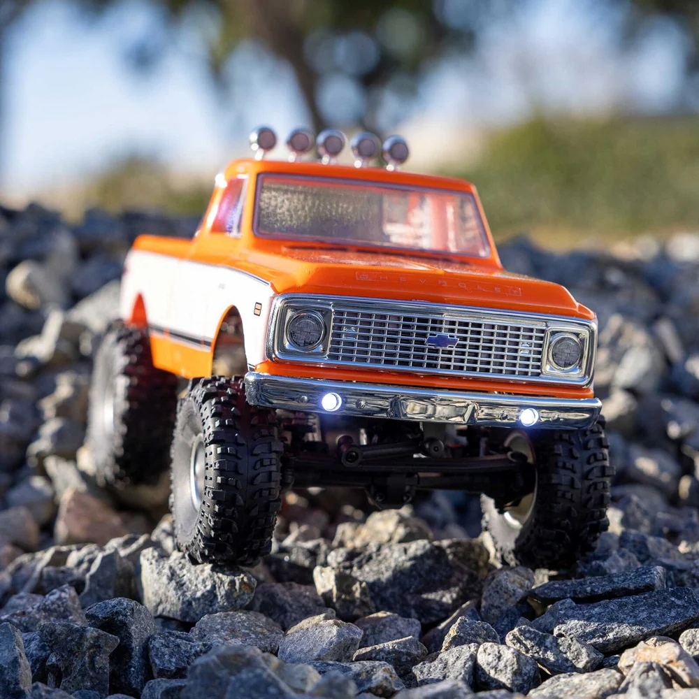 Axial SCX24 Chevrolet C10 4x4 Rock Crawler (Orange) - Image 22