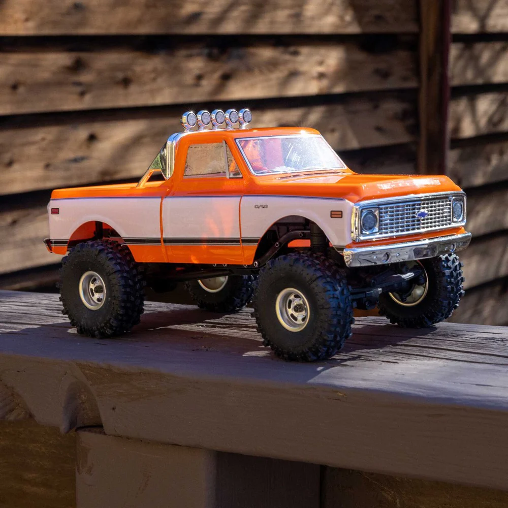 Axial SCX24 Chevrolet C10 4x4 Rock Crawler (Orange) - Image 24