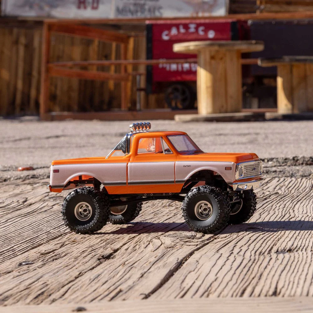 Axial SCX24 Chevrolet C10 4x4 Rock Crawler (Orange) - Image 25