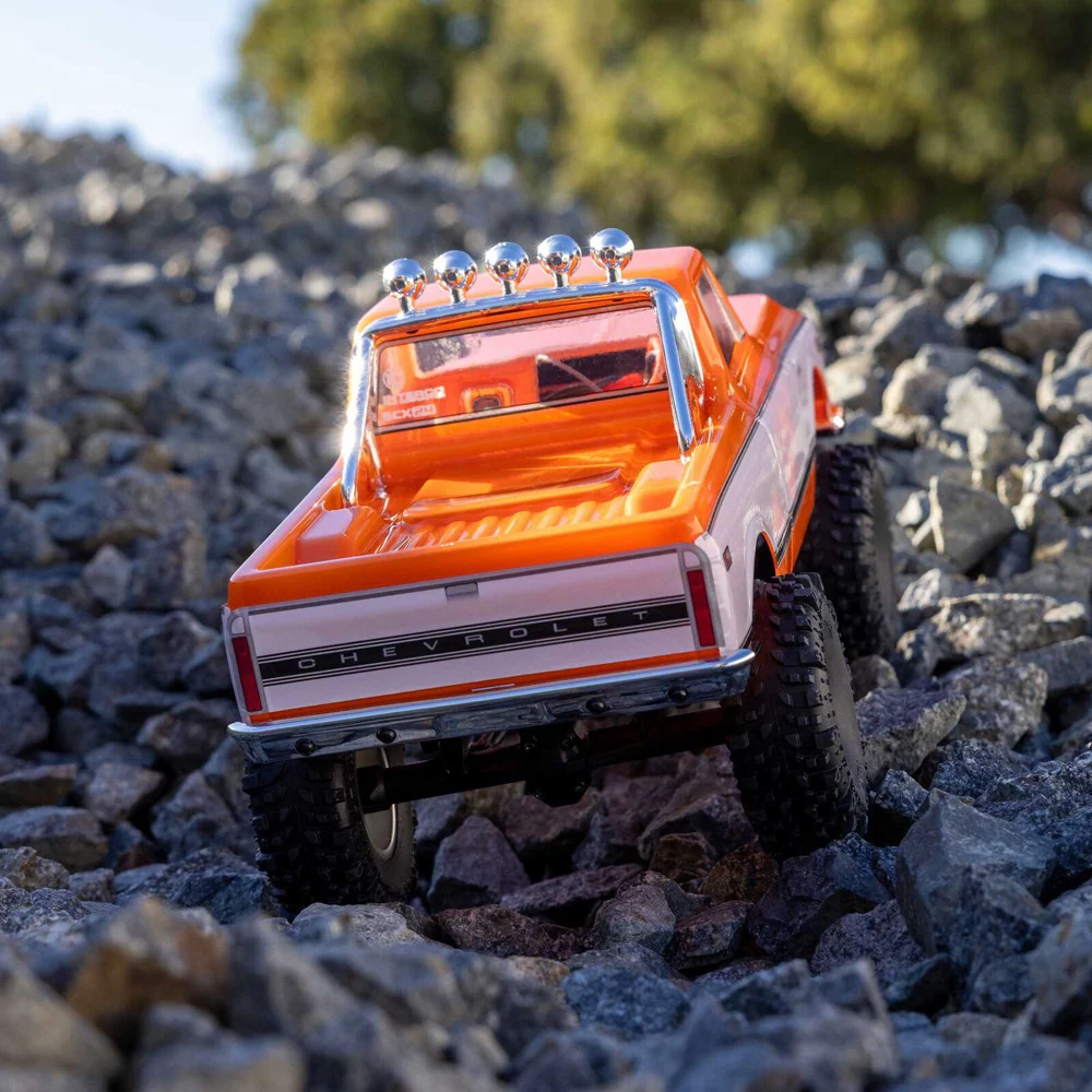 Axial SCX24 Chevrolet C10 4x4 Rock Crawler (Orange) - Image 27
