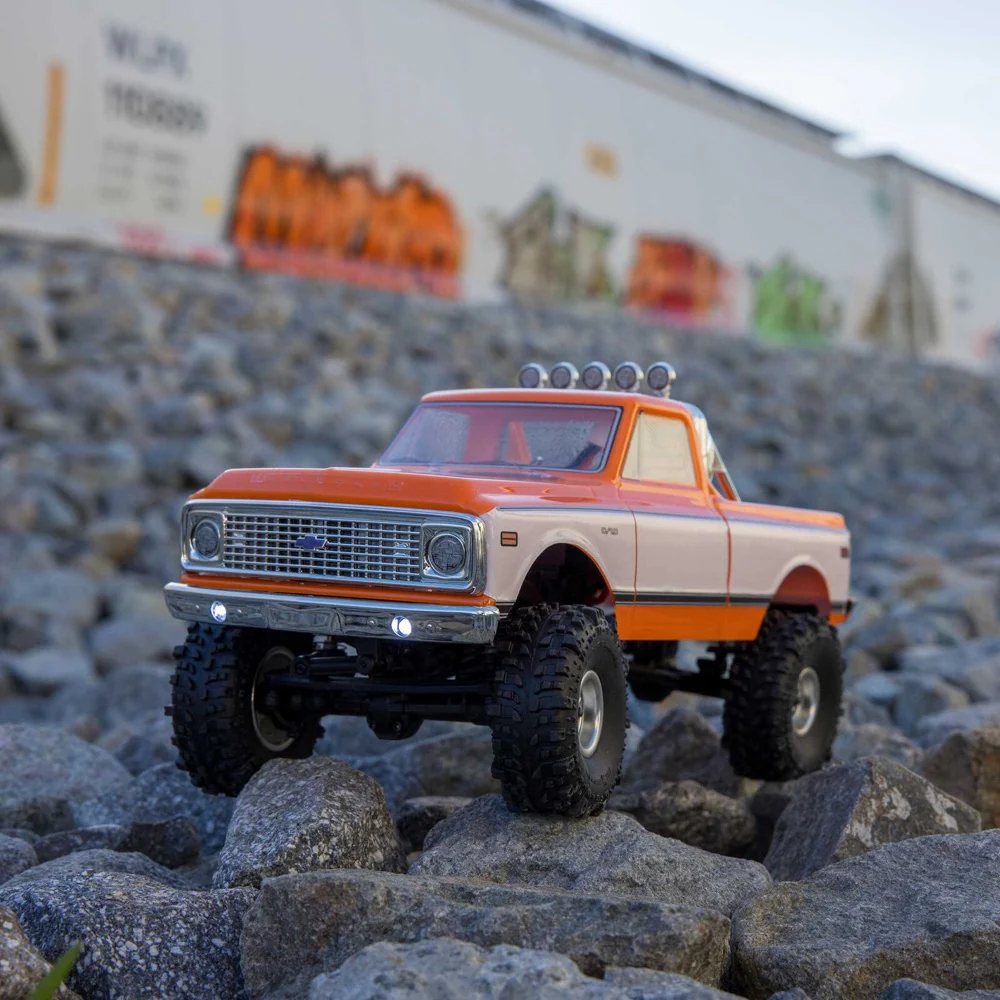 Axial SCX24 Chevrolet C10 4x4 Rock Crawler (Orange) - Image 28