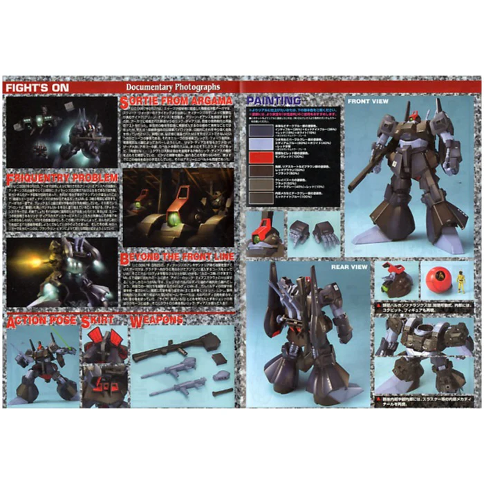 Bandai 5064126 MG 1/100 Rick Diaz - Image 6