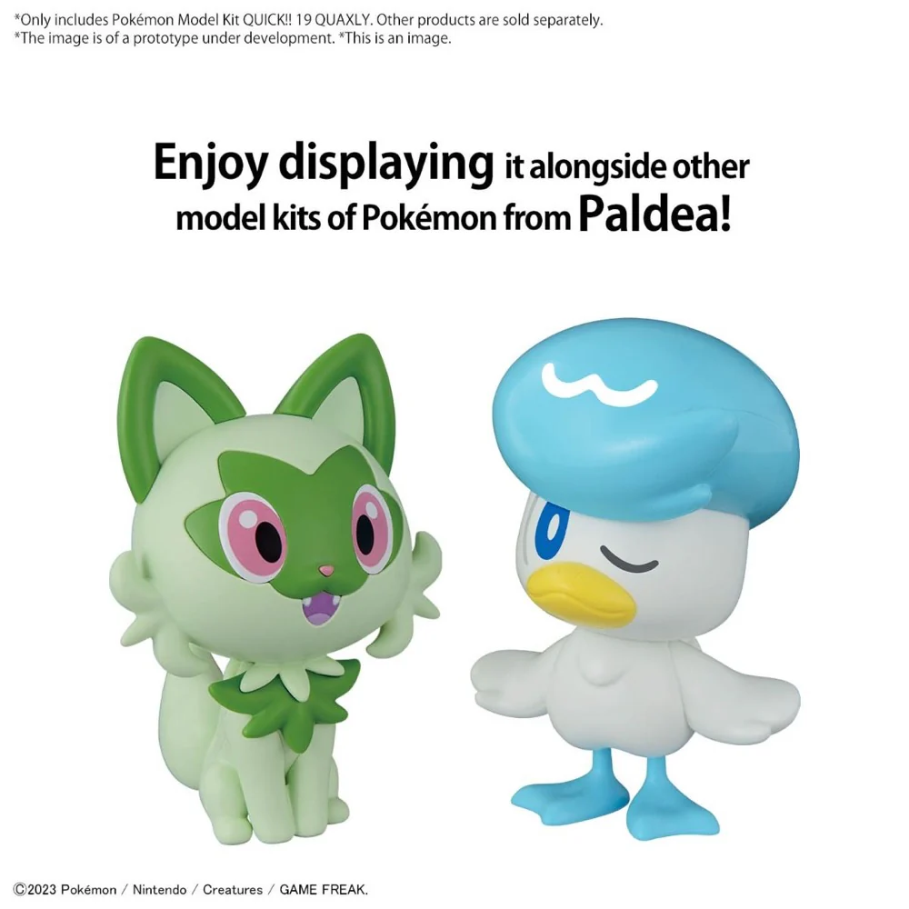 Bandai 5066548 Quick 19 Quaxly Pokemon Model Kit - Image 8