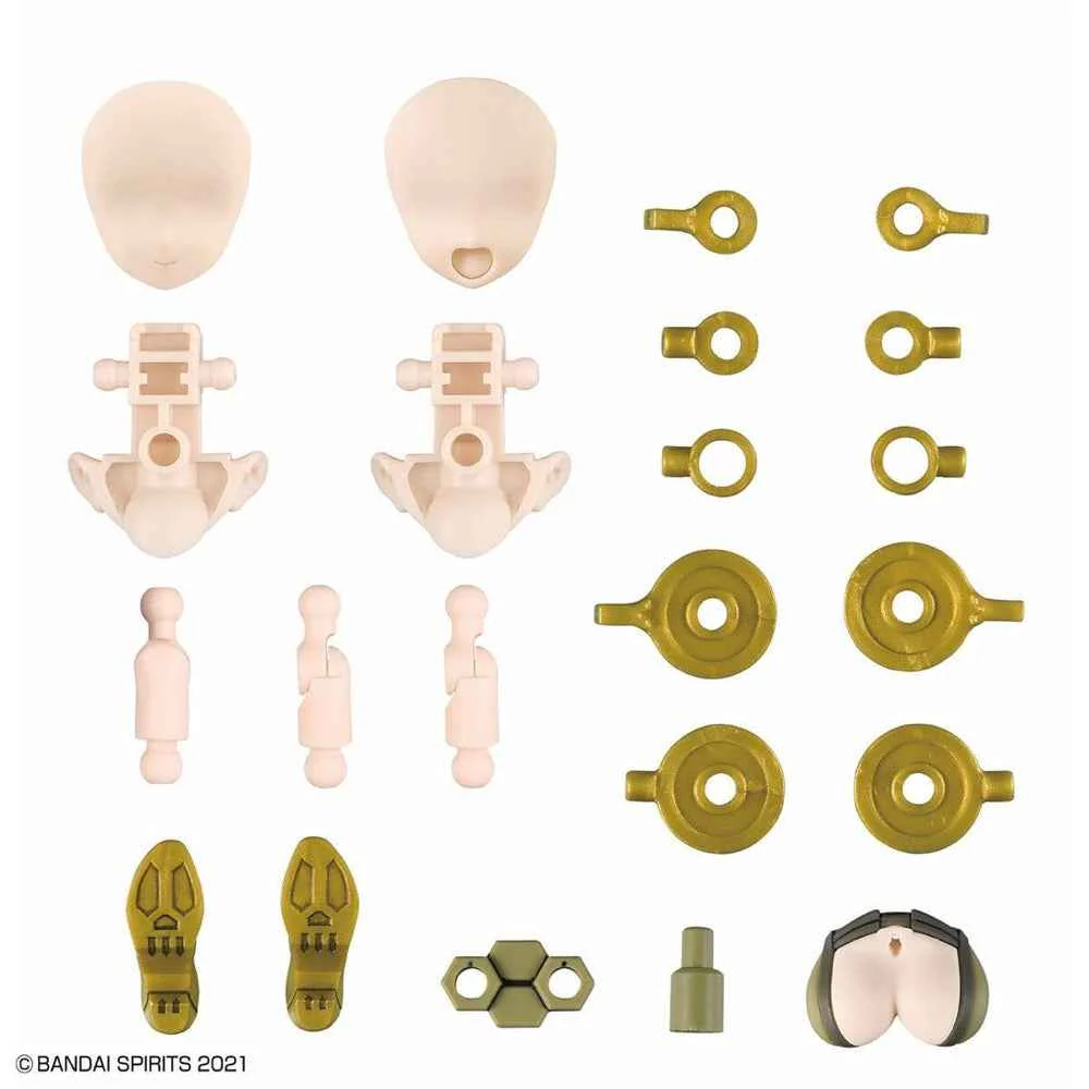 Bandai 5067151 Option Parts Set 13 (Tactical Costume) [Color B] 30MS - Image 2