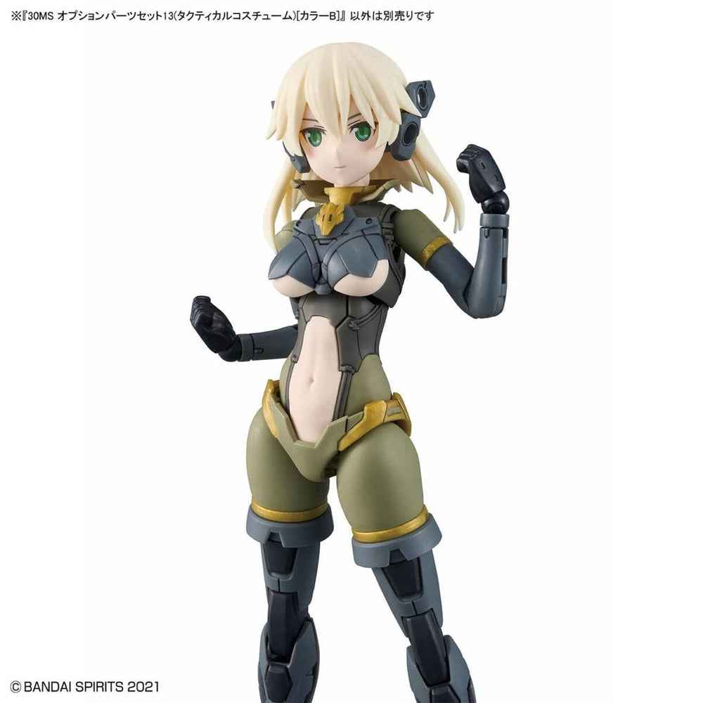 Bandai 5067151 Option Parts Set 13 (Tactical Costume) [Color B] 30MS - Image 9