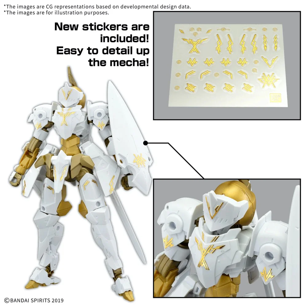 Bandai 5068334 1/144 EXM-A9rk Spinatio Royal Knight Type 30MM - Image 18