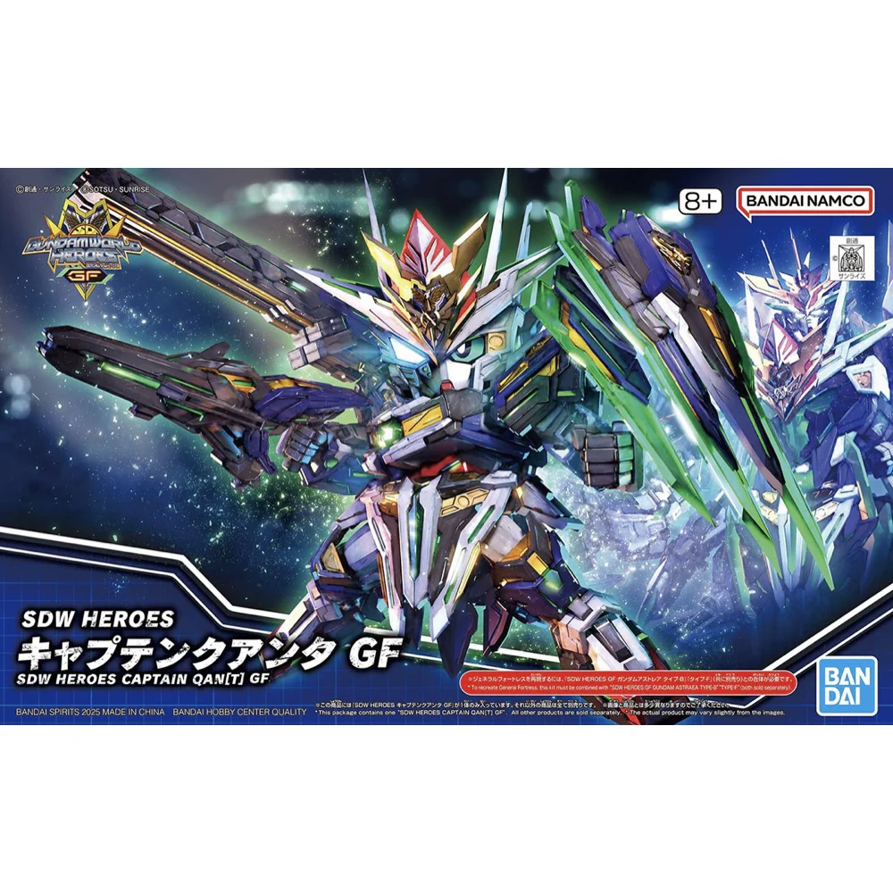 Bandai 5068363 SDW Heroes Captain Qan[T] GF