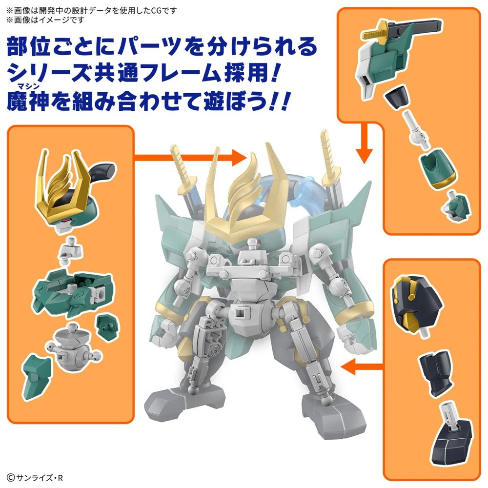 Bandai 5068369 Fujinmaru Mashin Hero Wataru - Image 7