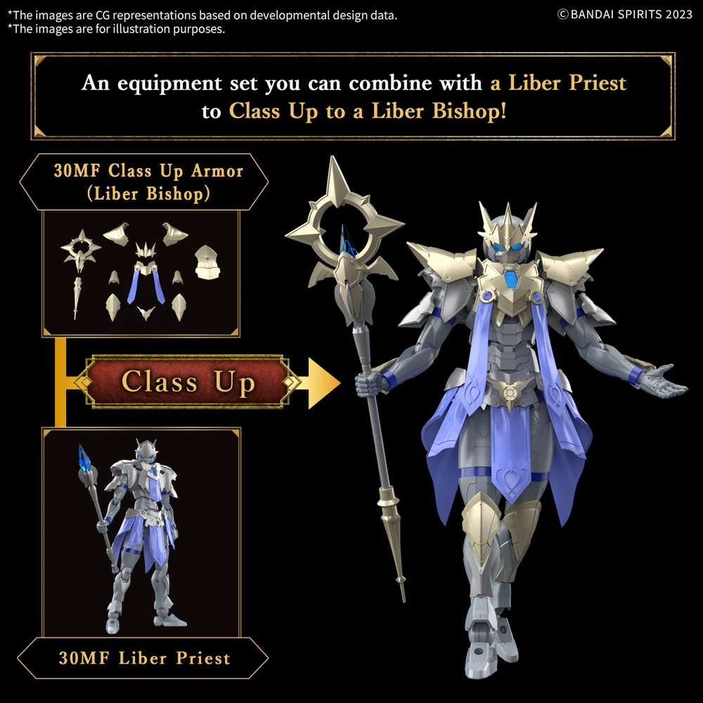 Bandai 5068376 Liber Bishop 30MF - Image 9