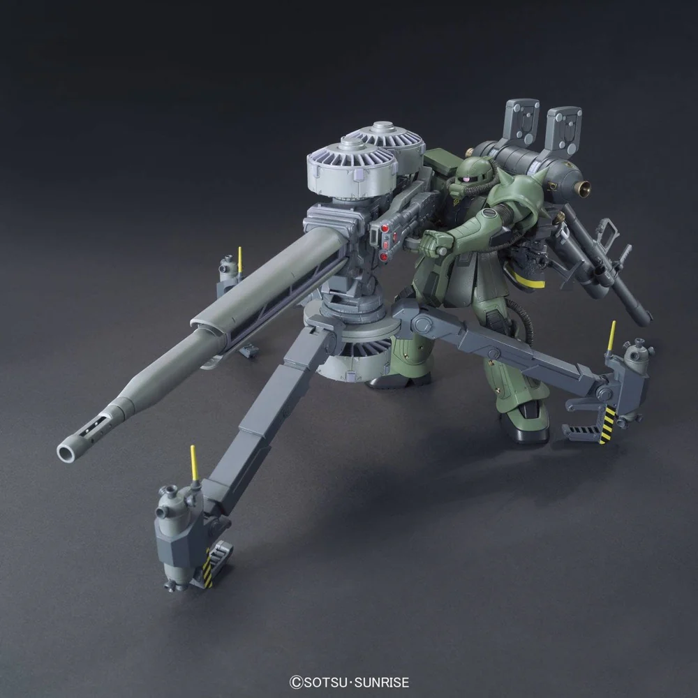 Bandai 5068501 HG 1/144 Zaku II + Big Gun Set Gundam Thunderbolt Ver. - Image 2