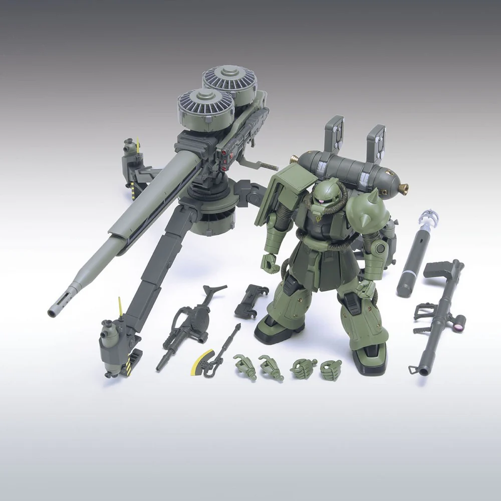 Bandai 5068501 HG 1/144 Zaku II + Big Gun Set Gundam Thunderbolt Ver. - Image 6