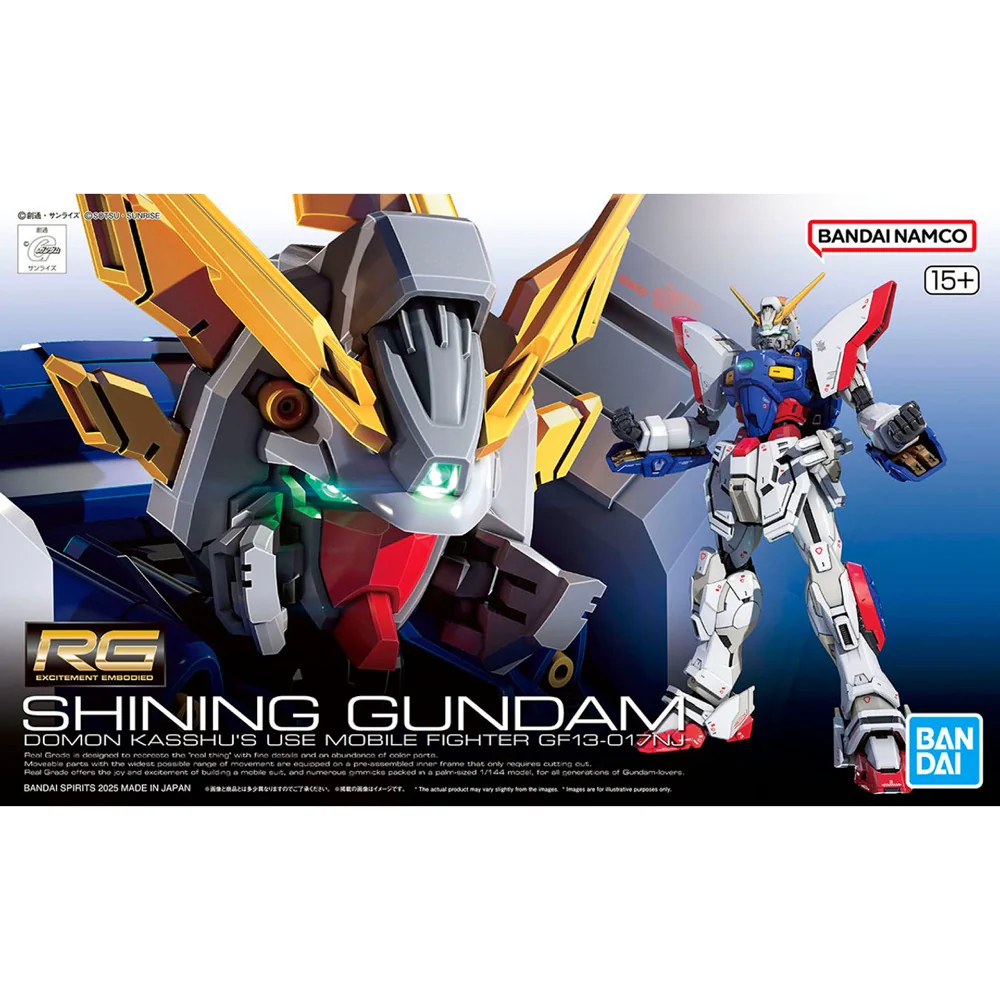 Bandai 5068705 RG 1/144 Shining Gundam
