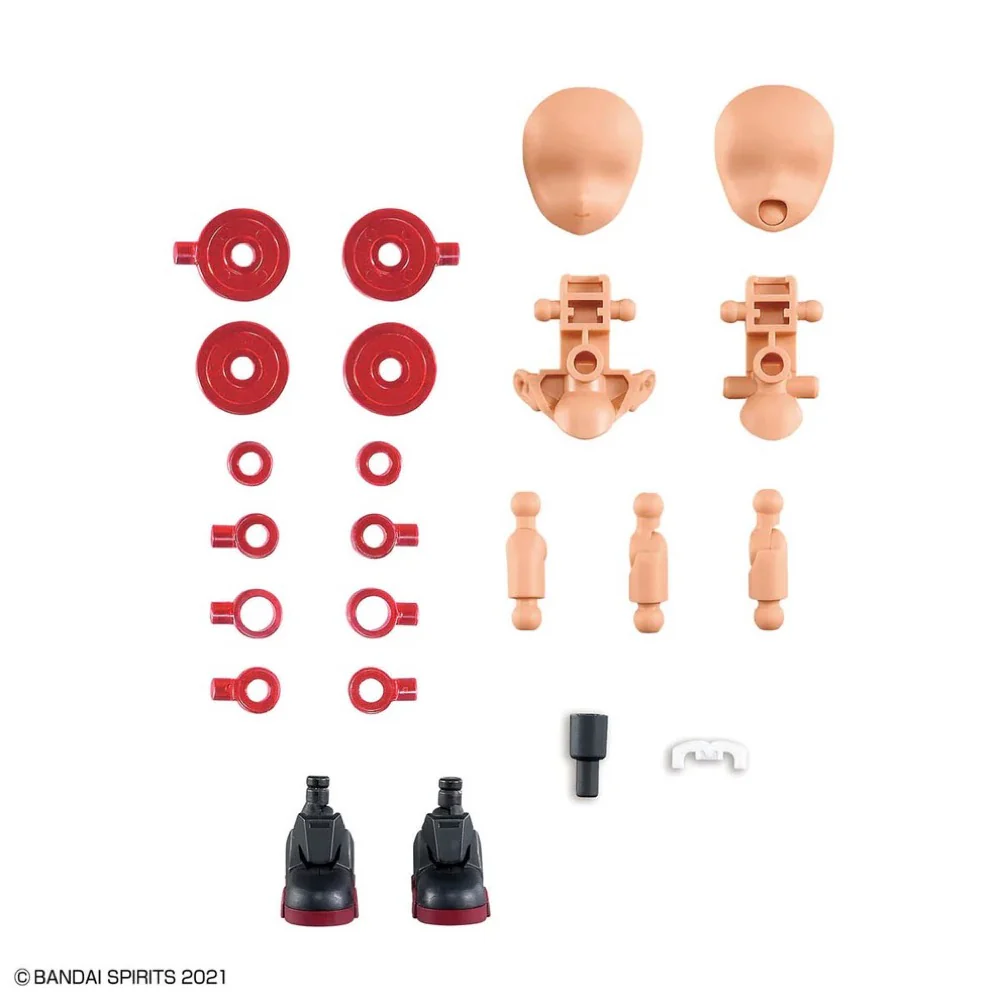 Bandai 5068563 30MS Option Parts Set 18 (Sergeant Costume) (Color C) - Image 2