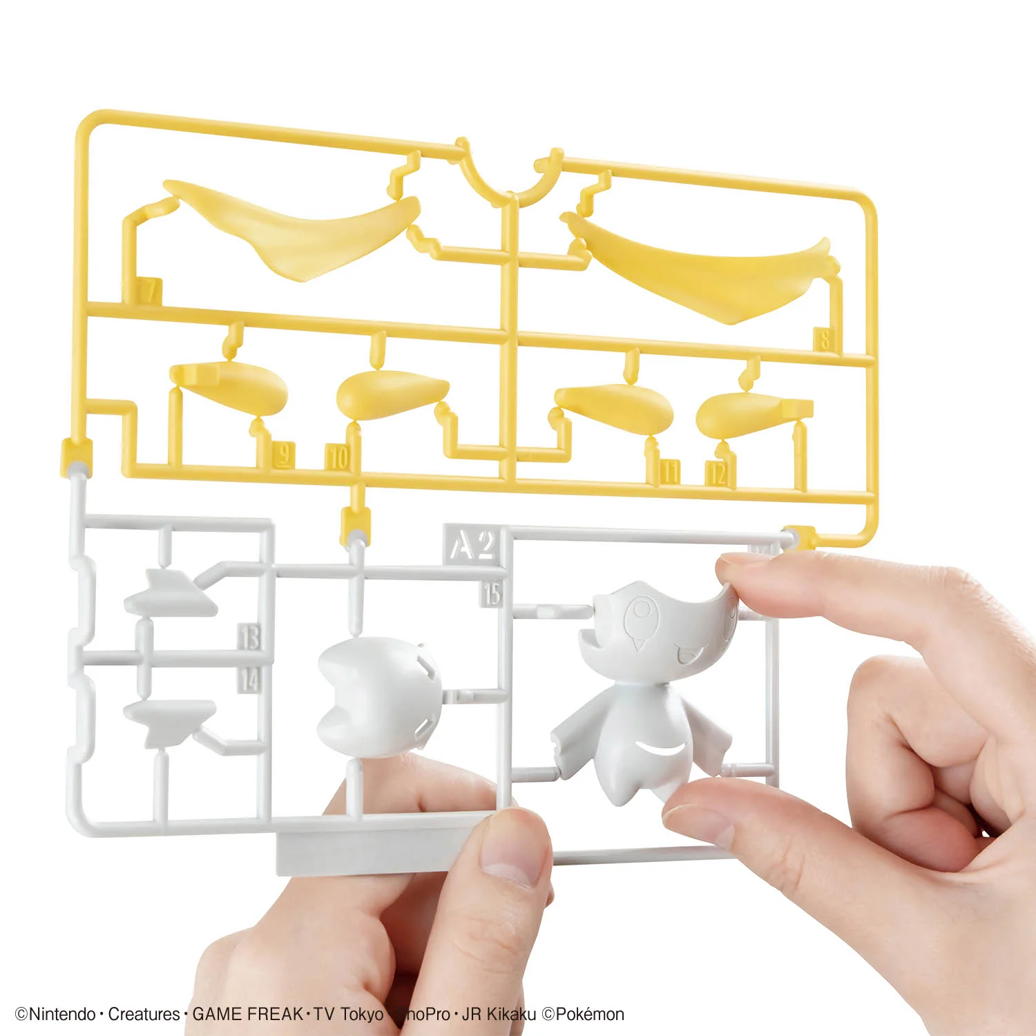 Bandai 5068676 Quick 23 Jirachi Pokemon Model kit - Image 4