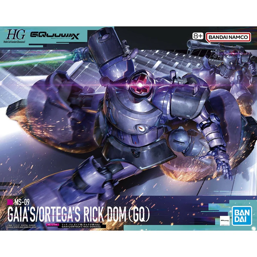 Bandai 5068868 HG 1/144 Gaia's/Ortega's Rick Dom (GQ)