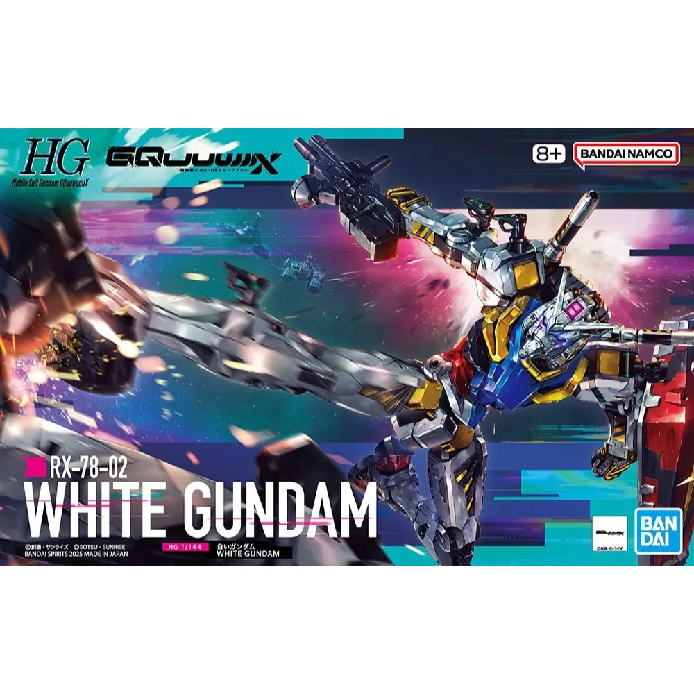 Bandai 5069189 HG 1/144 White Gundam