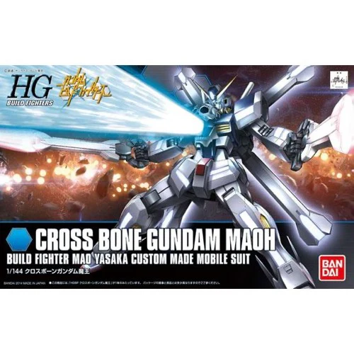 Bandai 5069220 HGBF 1/144 Cross Bone Gundam Maoh