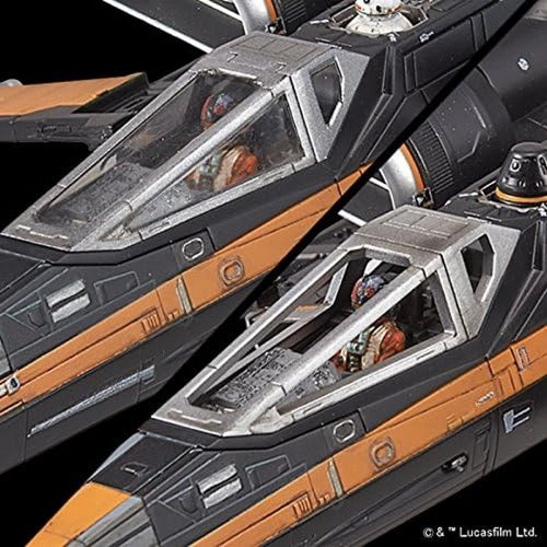 Bandai 5069225 1/72 Star Wars Poe's X-wing Fighter - Image 11