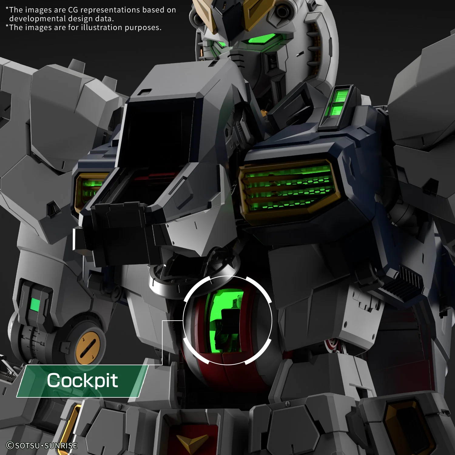 Bandai 5069361 PG Unleashed 1/60 Led Unit For Nu Gundam - Image 5