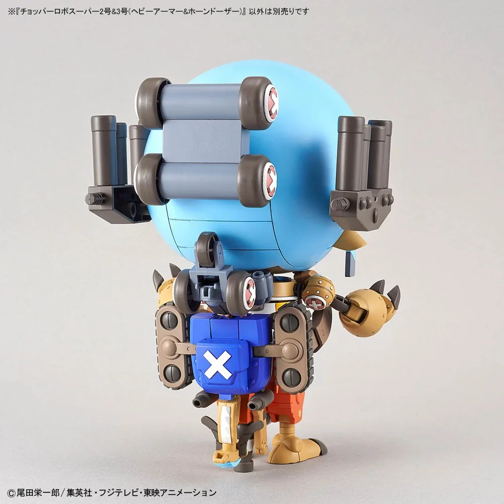 Bandai 5069905 Chopper Robo Super 2&3 (Heavy Armor&Horn Dozer) One Piece - Image 18