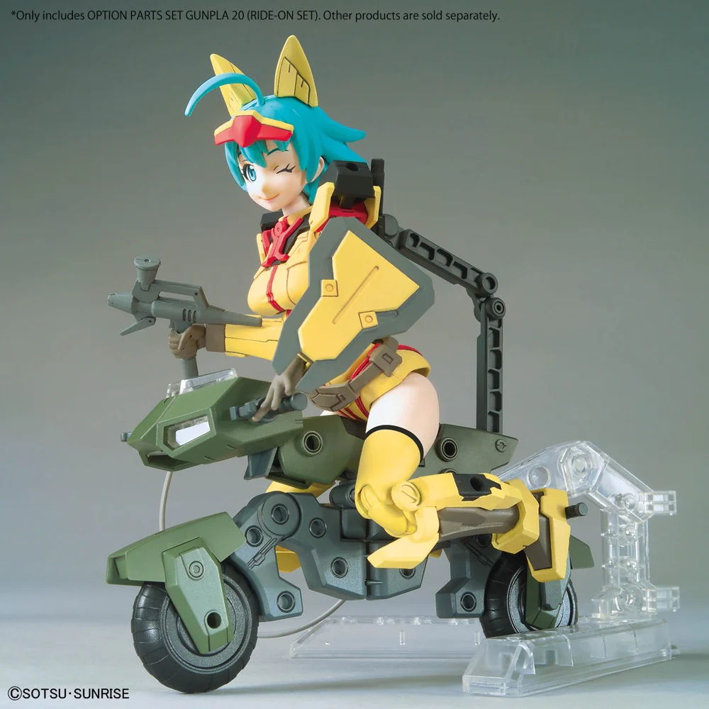 Bandai 5072028 1/144 Option Parts Set Gunpla 20 (Ride-On Set) - Image 10