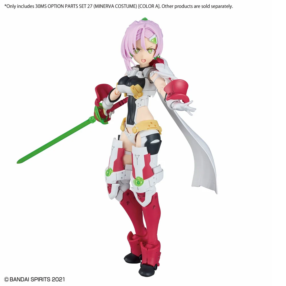 Bandai 5072033 Option Parts set 27 (Minerva Costume) [color A] 30MS - Image 10