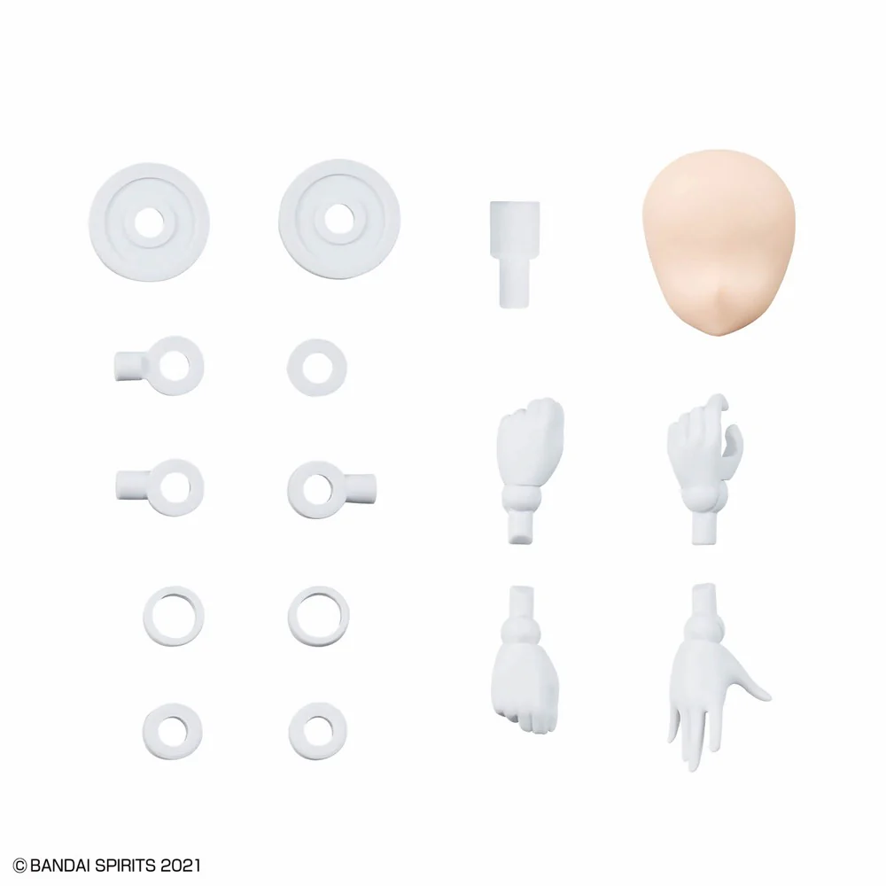 Bandai 5072033 Option Parts set 27 (Minerva Costume) [color A] 30MS - Image 2