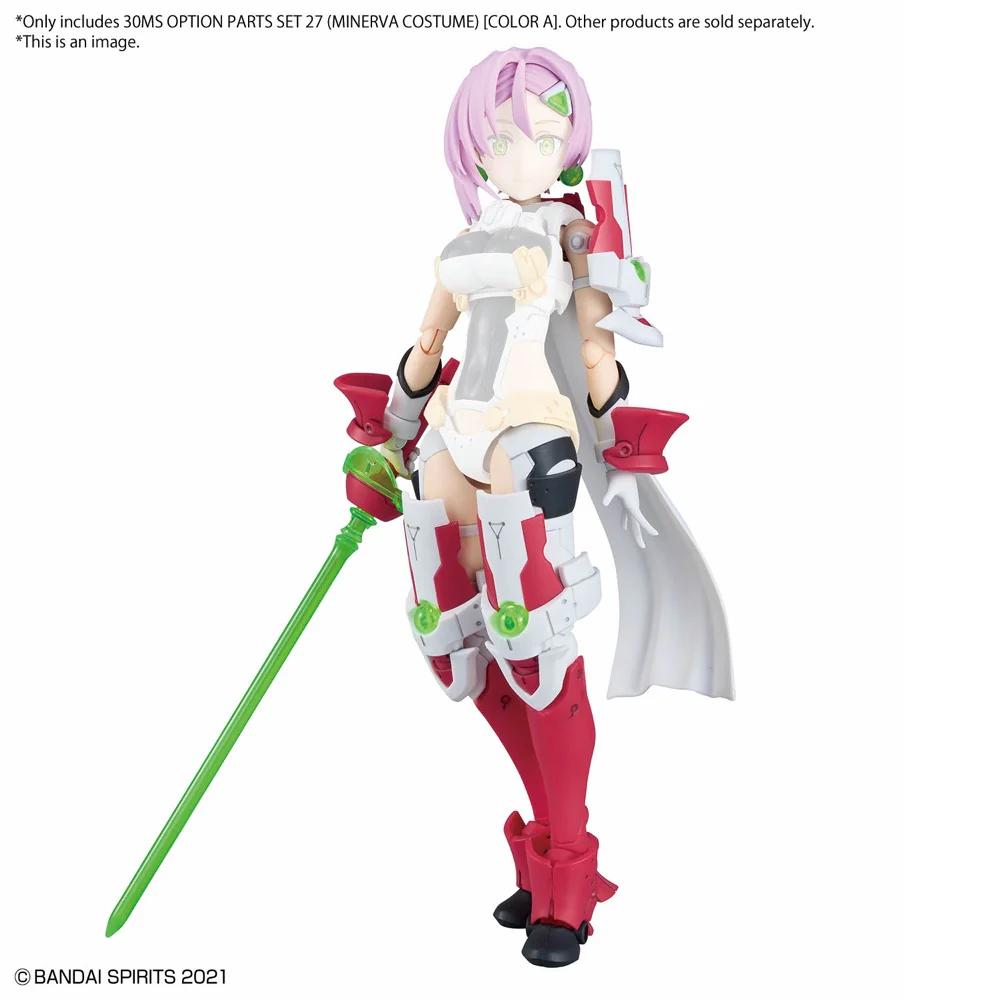 Bandai 5072033 Option Parts set 27 (Minerva Costume) [color A] 30MS - Image 3
