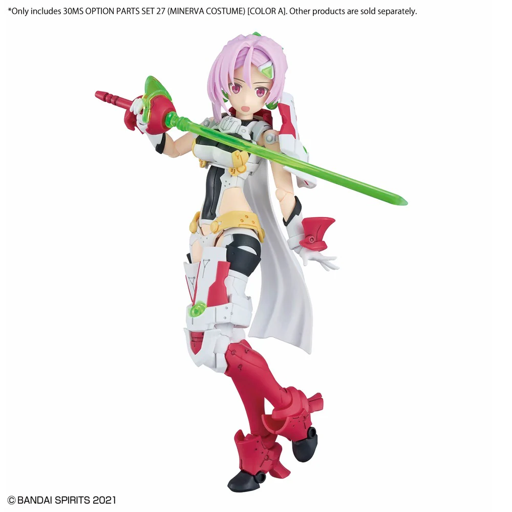 Bandai 5072033 Option Parts set 27 (Minerva Costume) [color A] 30MS - Image 5
