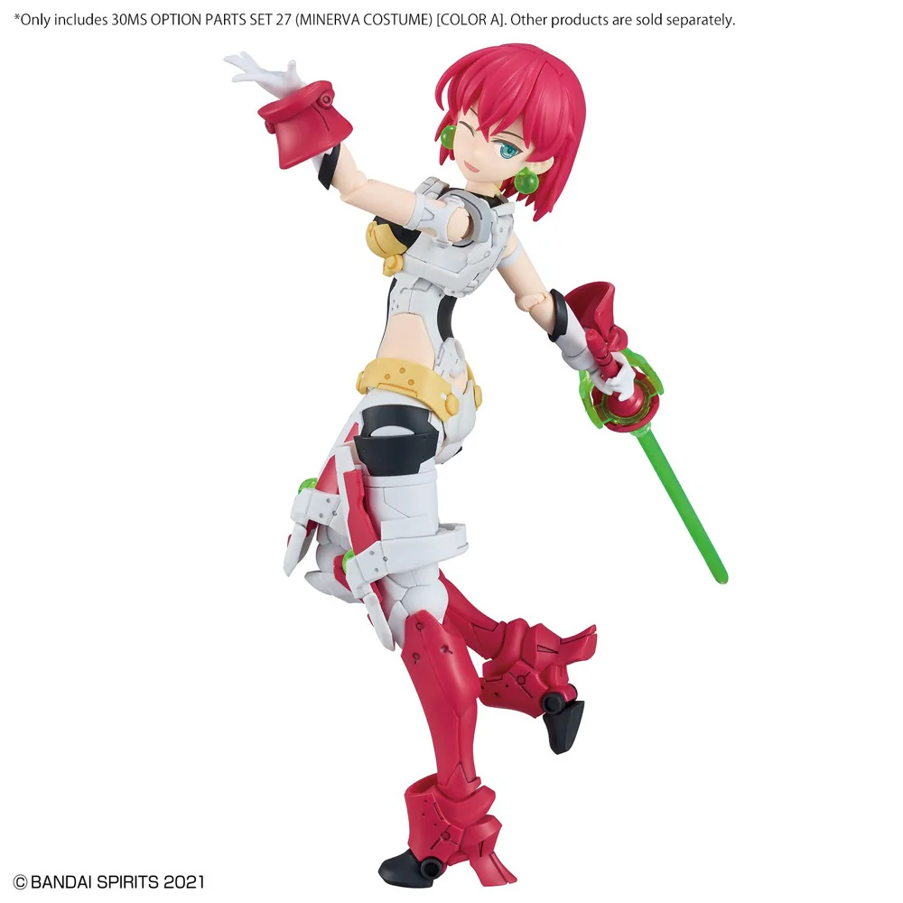 Bandai 5072033 Option Parts set 27 (Minerva Costume) [color A] 30MS - Image 6