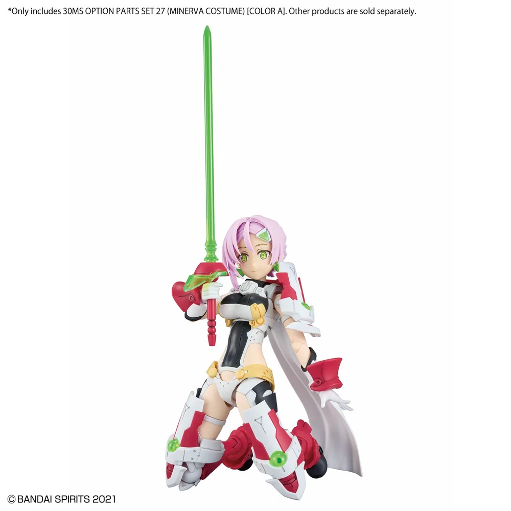 Bandai 5072033 Option Parts set 27 (Minerva Costume) [color A] 30MS - Image 7
