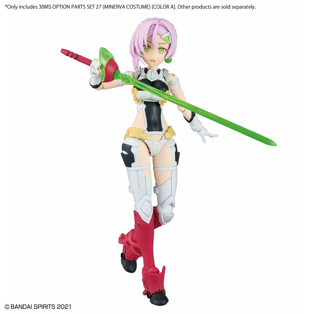 Bandai 5072033 Option Parts set 27 (Minerva Costume) [color A] 30MS - Image 8