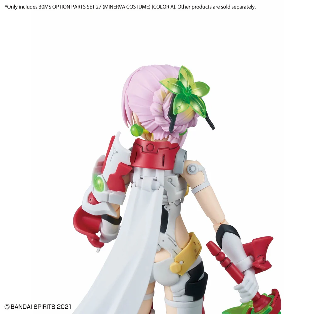 Bandai 5072033 Option Parts set 27 (Minerva Costume) [color A] 30MS - Image 9