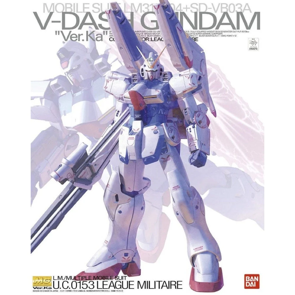 Bandai 5072193 MG 1/100 V Dash Gundam Ver.Ka