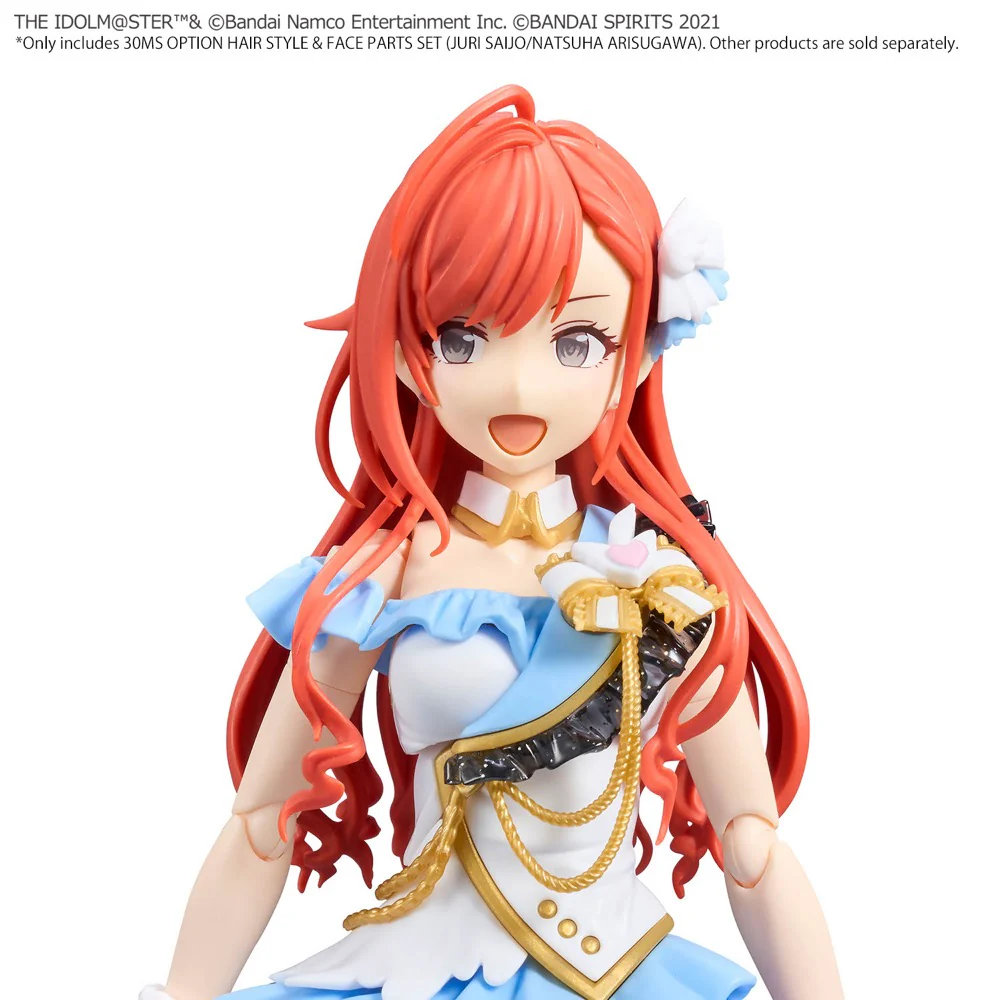 Bandai 5072524 Option Hair Style & Face Parts Set (Juri Saijo/Natsuha Arisugawa) 30MS - Image 6