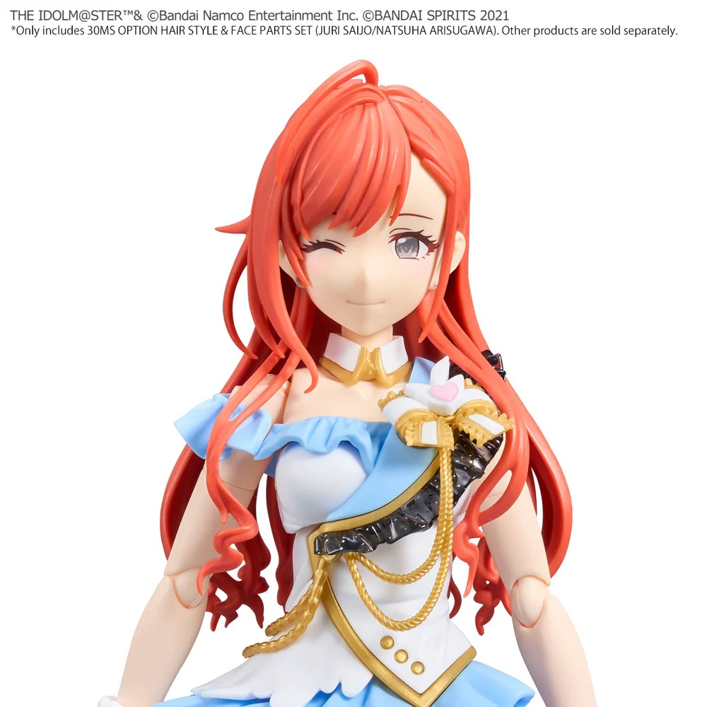 Bandai 5072524 Option Hair Style & Face Parts Set (Juri Saijo/Natsuha Arisugawa) 30MS - Image 7