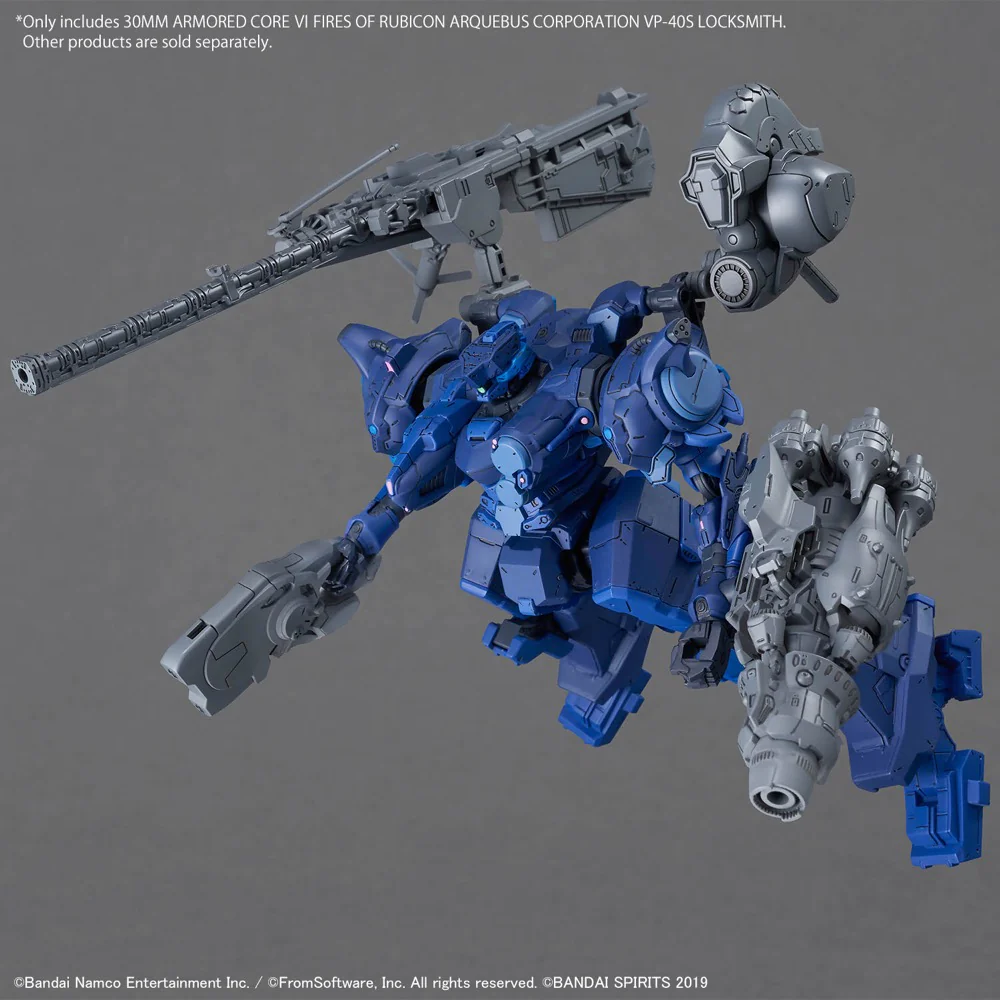 Bandai 5072551 Armored Core VI Fires Of Rubicon Arquebus Corporation Vp-40S - Image 9