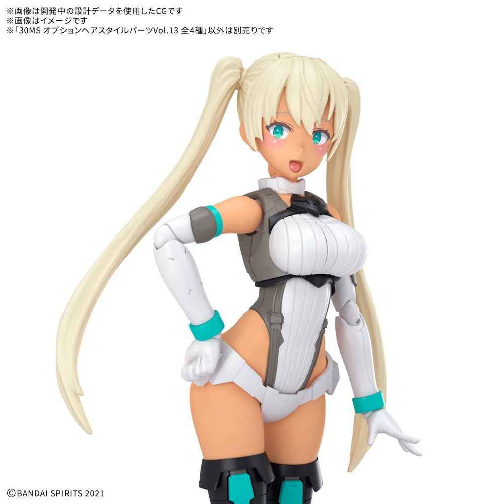 Bandai 5072563 Option Hair Style Parts Vol.13 All 4 Types 30MS - Image 3