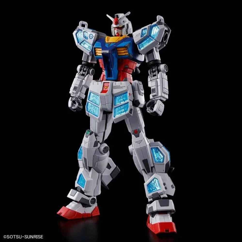 Bandai 5073584 RX-78F00/E Gundam (EX-001 G.L.R.S.S. Feather UNIT) Chemical Recycle Ver. - Image 8