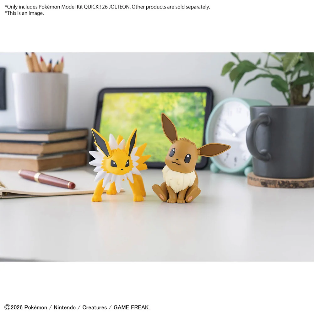Bandai 5073587 Quick 26 Jolteon Pokemon Model Kit - Image 6