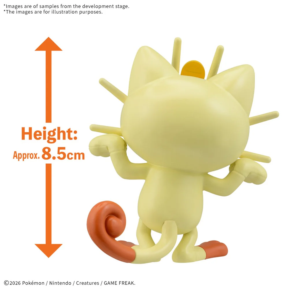 Bandai 5074041 Pokemon Model Kit Quick!! 28 Meowth - Image 2