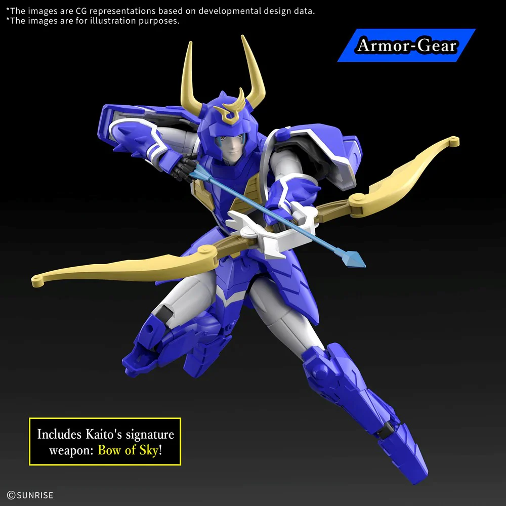 Bandai 5074259 30MF Yoroi-Shinden Samurai Troopers Kaito Of The Sky - Image 2