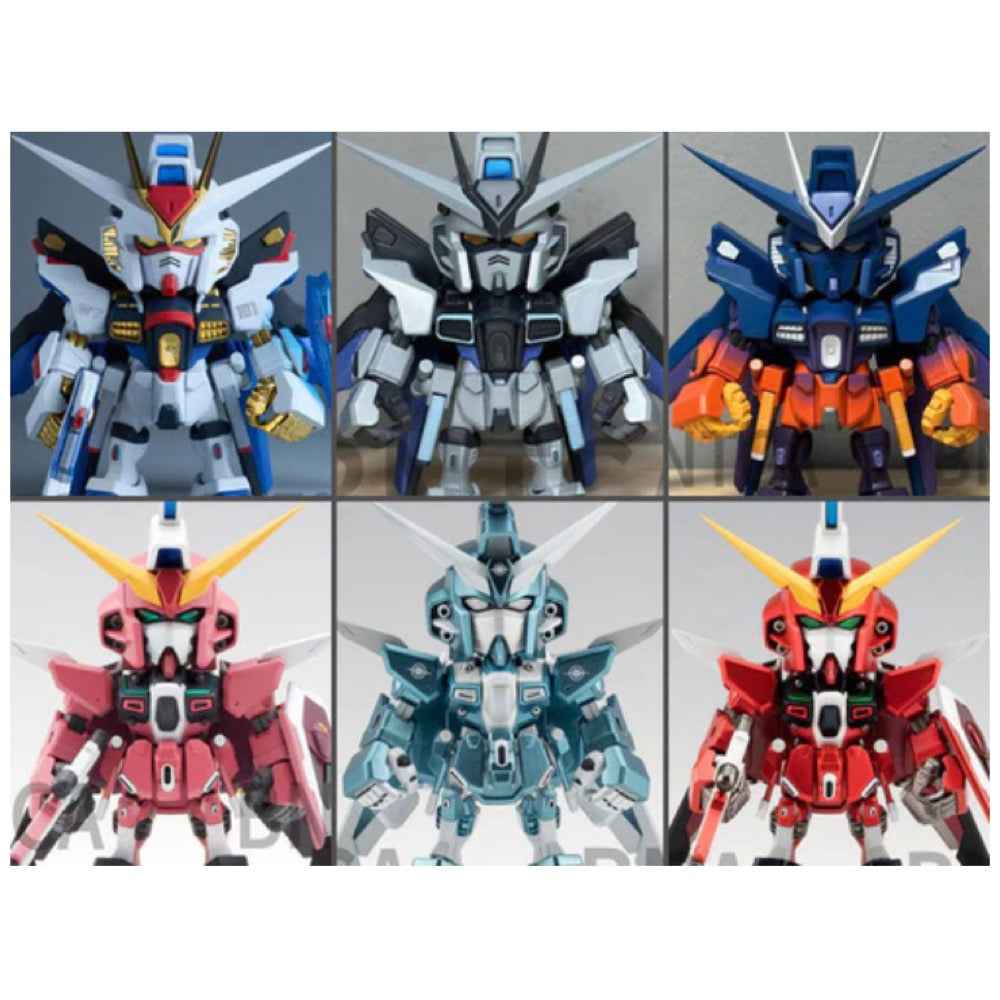 Bandai CT232176 QMSV Mini Strike Freedom Gundam & Infinite Justice Gundam - Image 4