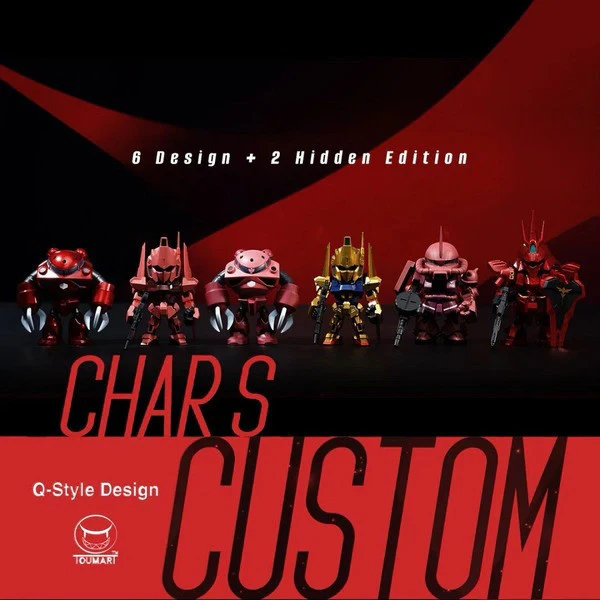 Bandai CT233517 QMSCV Mini Char's Custom - Image 4