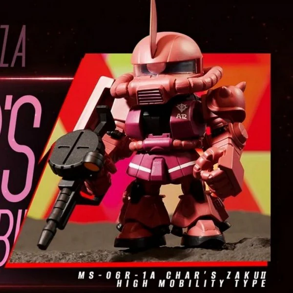 Bandai CT233517 QMSCV Mini Char's Custom - Image 8