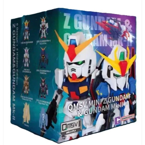 Bandai CT591188 QMSV Mini Z Gundam & Gundam Mk-II - Image 9