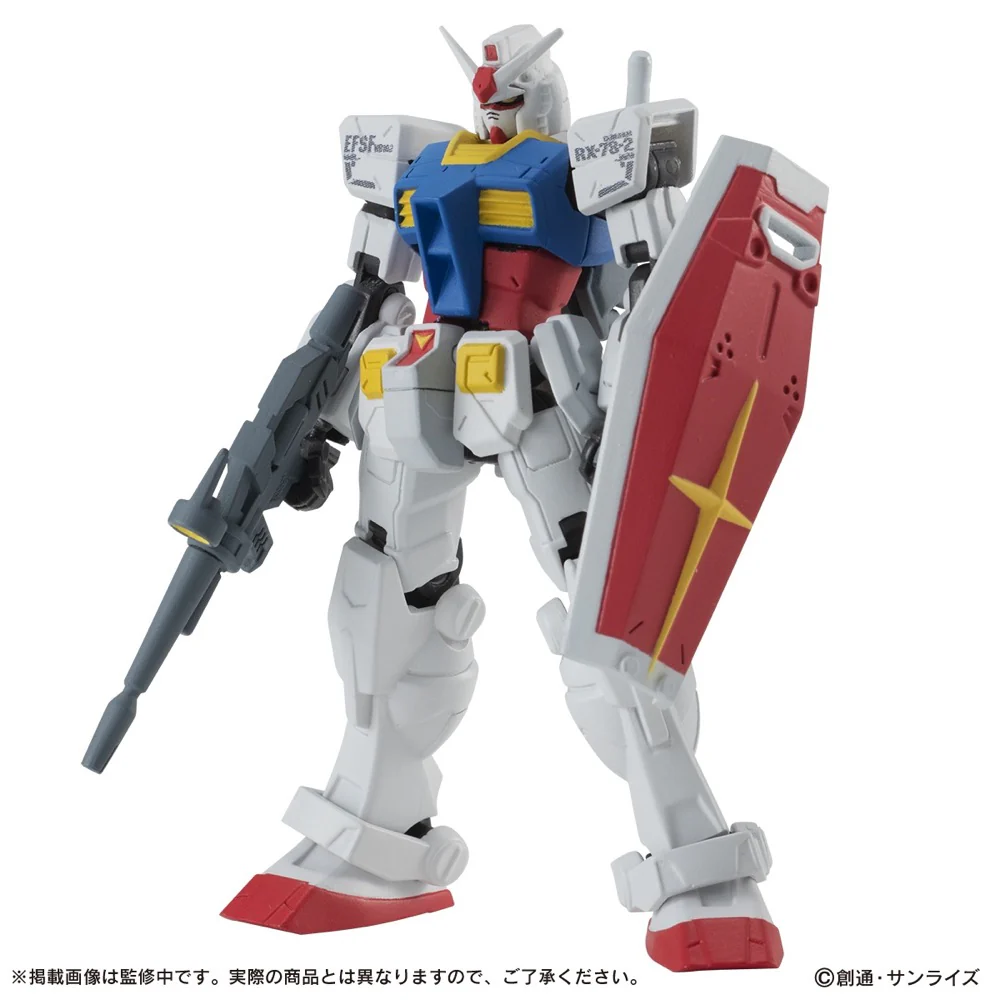 Bandai Mobile Suit Gundam Capsule Action Gundam RX78-2 Blind Box (1 Random Figure) - Image 2